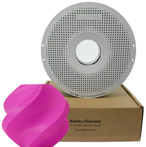 15367771295 Filamento Pla Bambulab C Carretel Reut 1 75 1Kg Magenta 3Deras
