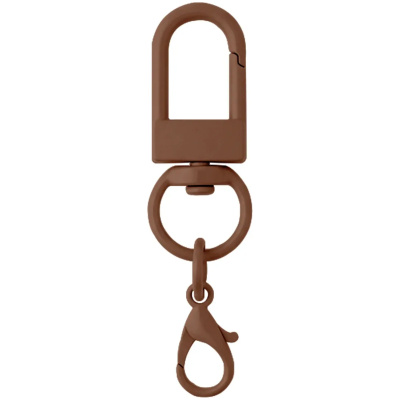 KIT 50 CHAVEIROS GANCHO DUPLO MARRON MULTFILA