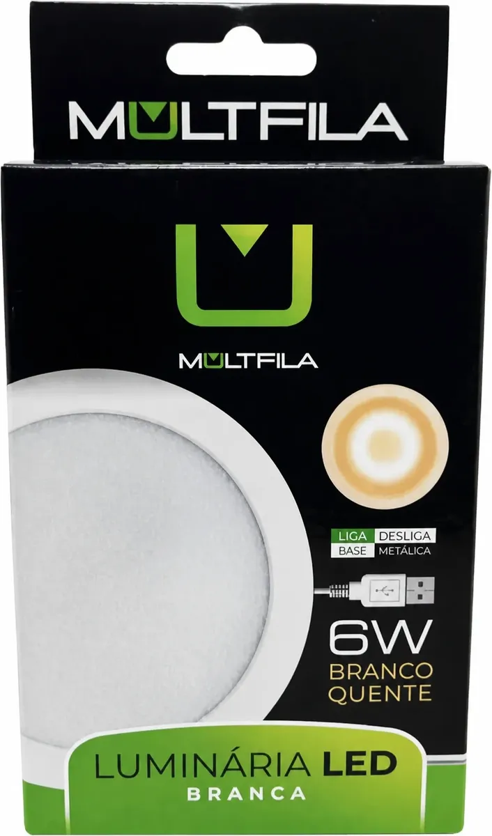 15611344909 D Nq Np 2X 717786 Mlb117870518581 092026 F Luminaria Liga Desliga Branco Quente 6W Branco