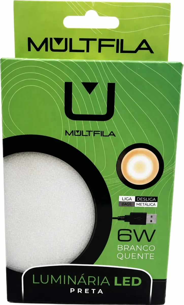 15611345096 D Nq Np 2X 898677 Mlb116372369560 092026 F Luminaria Liga Desliga Branco Quente 6W Preto Multfi