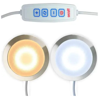 LUMINARIA LIGA DESLIGA BRANCO FRIO /QUENTE/ NEUTRO 6W BRANCO MULTFILA