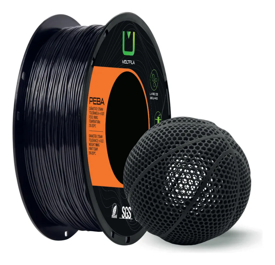 15613778610 D Nq Np 2X 836459 Mlb115727842129 082026 F Filamento Peba Preto 1Kg Multfila