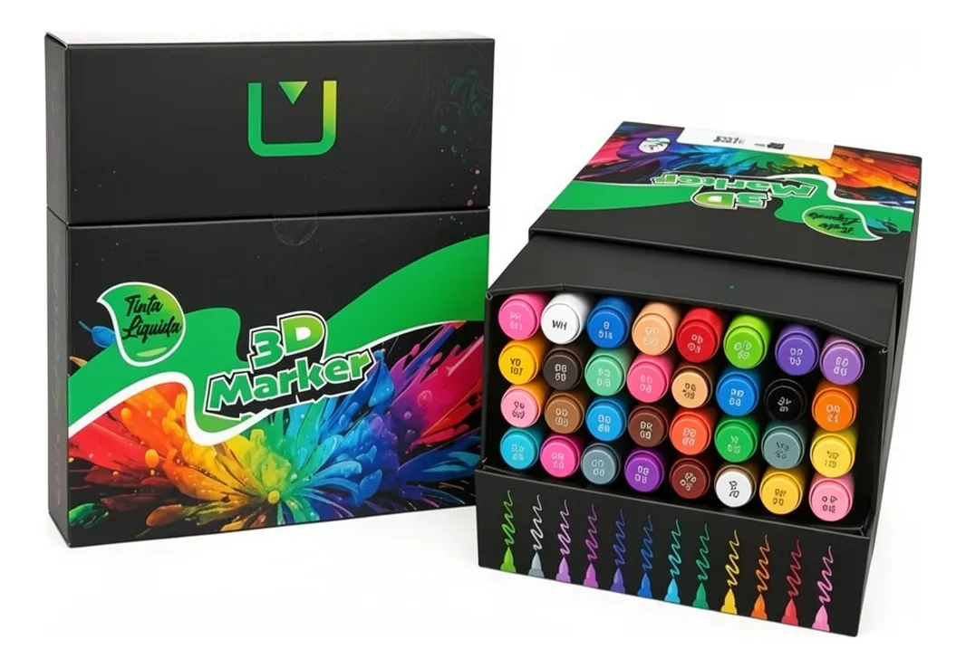 15615791497 D Nq Np 2X 851275 Mlb116373401779 082026 F Canetas Acrilicas Para Impressao 3D 48 Cores Multf