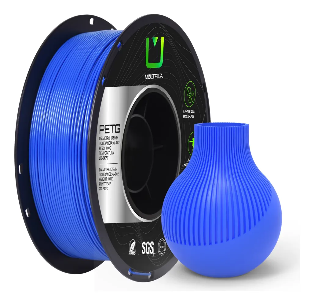 15615842520 D Nq Np 2X 971900 Mlb110044243938 042026 F Filamento Petg Azul Royal 1Kg Multfila Para 3D 175Mm