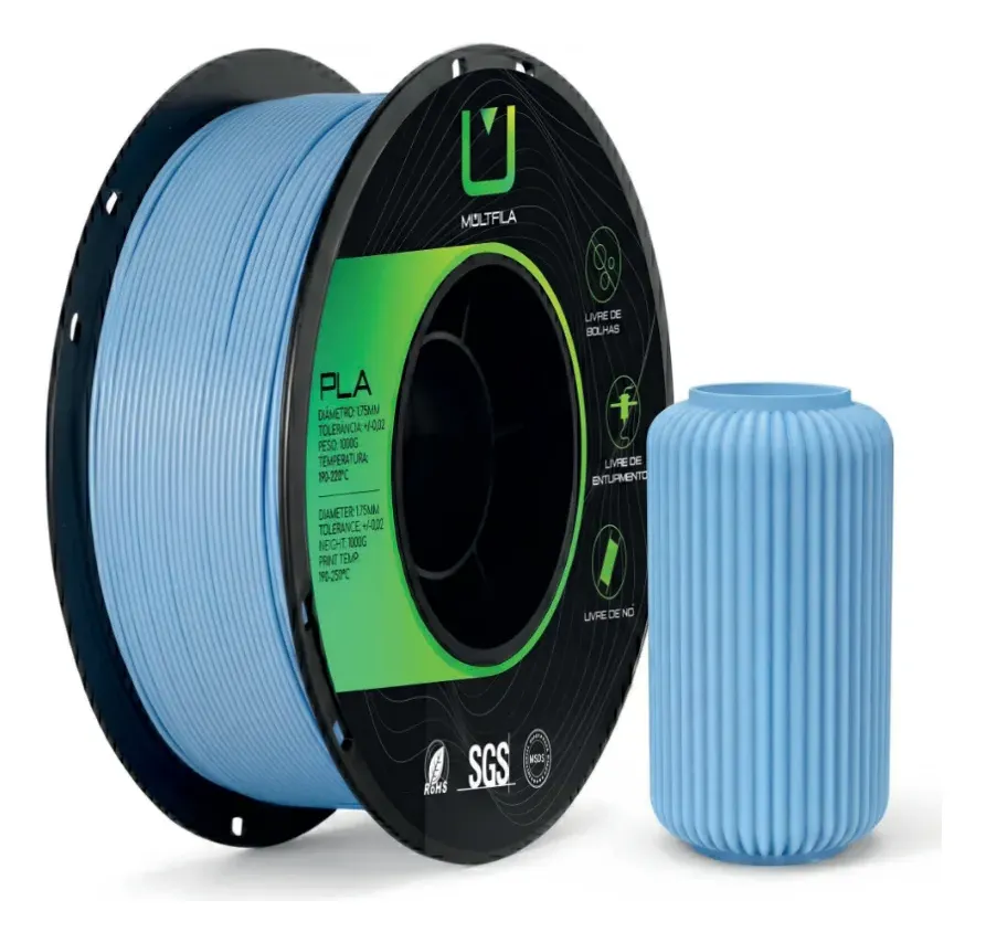 15615860324 D Nq Np 2X 810932 Mlb113976312732 072026 F Filamento Pla Matte Azul Brisa 1Kg Multfila